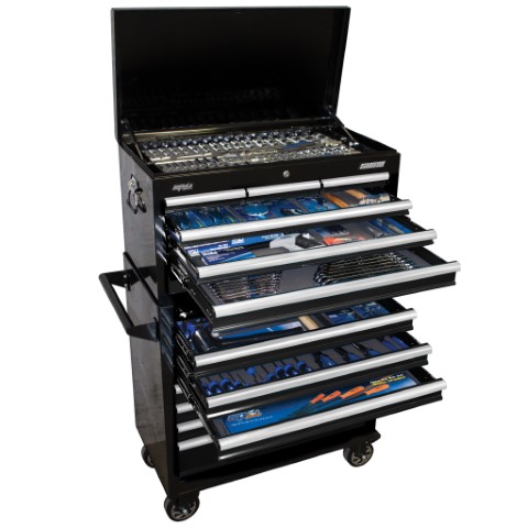 SP - TOOLKIT 377PC METRIC/SAE - BLACK 14 DRAWER SUMO 